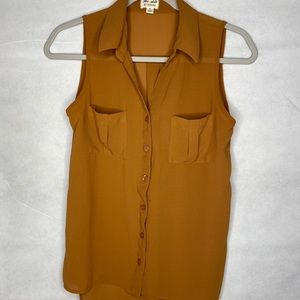Brown blouse